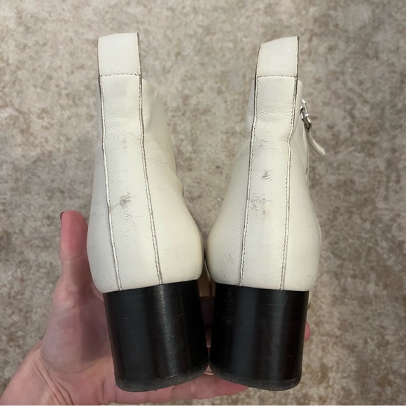 Everlane The Italian Leather Day Boot Bone Size 7 - Picture 9 of 14